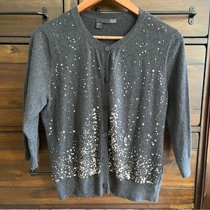 Eileen Fisher Cardigan Sweater Sz M